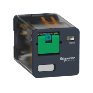 Relé enchufable universal Harmony 10A 3CO with lockable test button 24 VDC - RUMC31BD Schneider