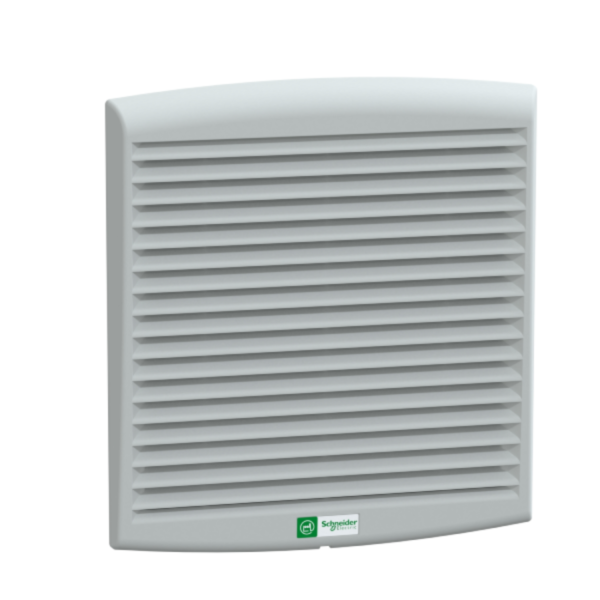 Ventilador ClimaSys IP54 300m3 h 230V con rejilla de salida y filtro G3 - NSYCVF300M230PF Schneider