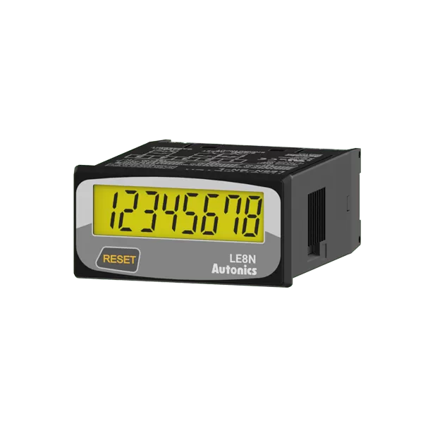 AUTONICS LE8N TEMPORIZADOR DIGITAL DISPLAY LCD