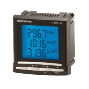 MEDIDOR DIGITAL SOCOMEC MULTIS L-50 TRIFÁSICO VIA TC HASTA 6000A 96X96MM