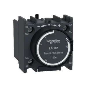 BLOQUE AUXILIAR TEMPORIZADO SCHNEIDER ELECTRIC LADT2 1NA+1NC 1…30S 690V