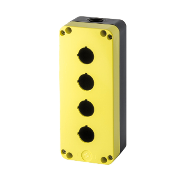 CAJA DE BOTONES STECK PQ05K – 5 ORIFICIOS Ø22, 215×75×54 MM, IP65