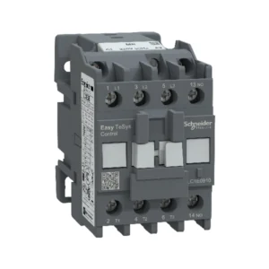 CONTACTOR SCHNEIDER ELECTRIC EASYPact TVS LC1E0910M6 – 9 A, 3 POLOS, BOBINA 220 V