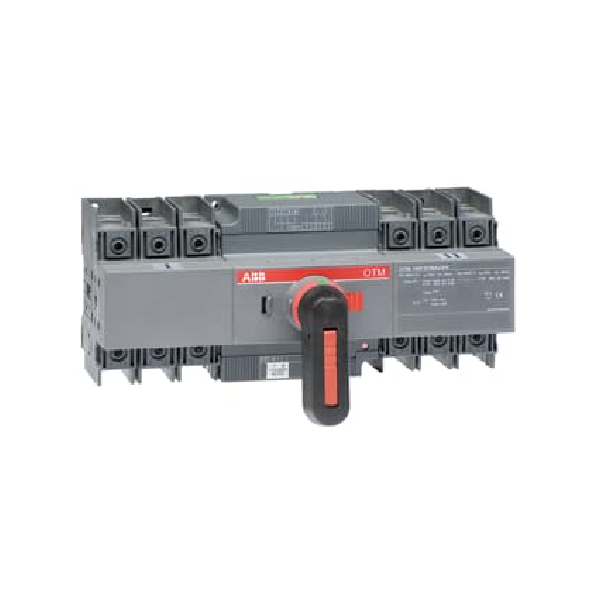 INTERRUPTOR SECCIONADOR MOTORIZADO ABB OTM125F3CMA230V – 125 A, 3P, 230 V