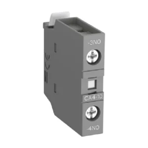 BLOQUE DE CONTACTO AUXILIAR ABB CA4-10 1NA PARA CONTACTORES AF09…AF96