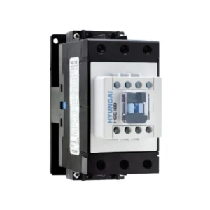 CONTACTOR MAGNÉTICO HYUNDAI HGC100C 22NS A220 – 100 A, 3 POLOS, BOBINA 220 V AC