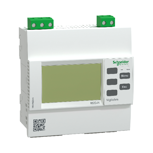 MONITOR DE AISLAMIENTO SCHNEIDER ELECTRIC VIGILOHM IMD-IM20-H – 110…230 V AC/DC, APLICACIÓN HOSPITALARIA