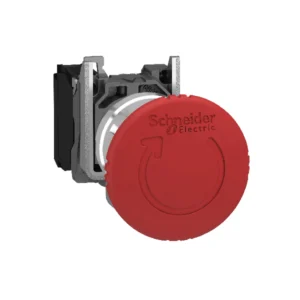 PULSADOR DE PARADA DE EMERGENCIA HARMONY XB4 ROJO Ø22MM METALICO 1NC