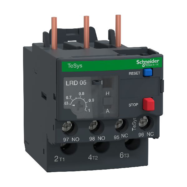 RELÉ DE SOBRECARGA SCHNEIDER ELECTRIC TESYS LRD12 5.5-8A CLASE 10A