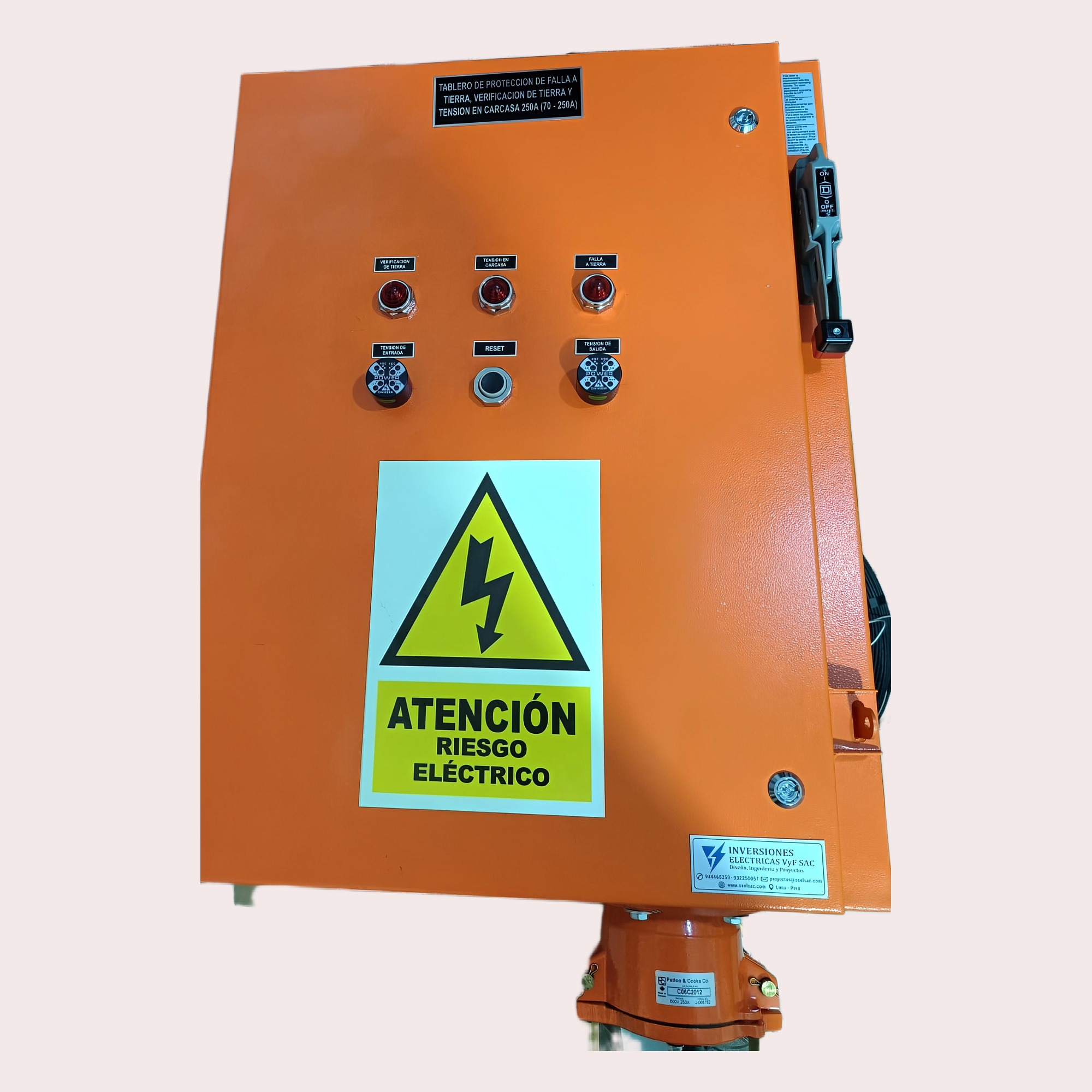 TABLERO DE PROTECCIÓN GROUND CHECK / GROUND FAULT - Imagen 2