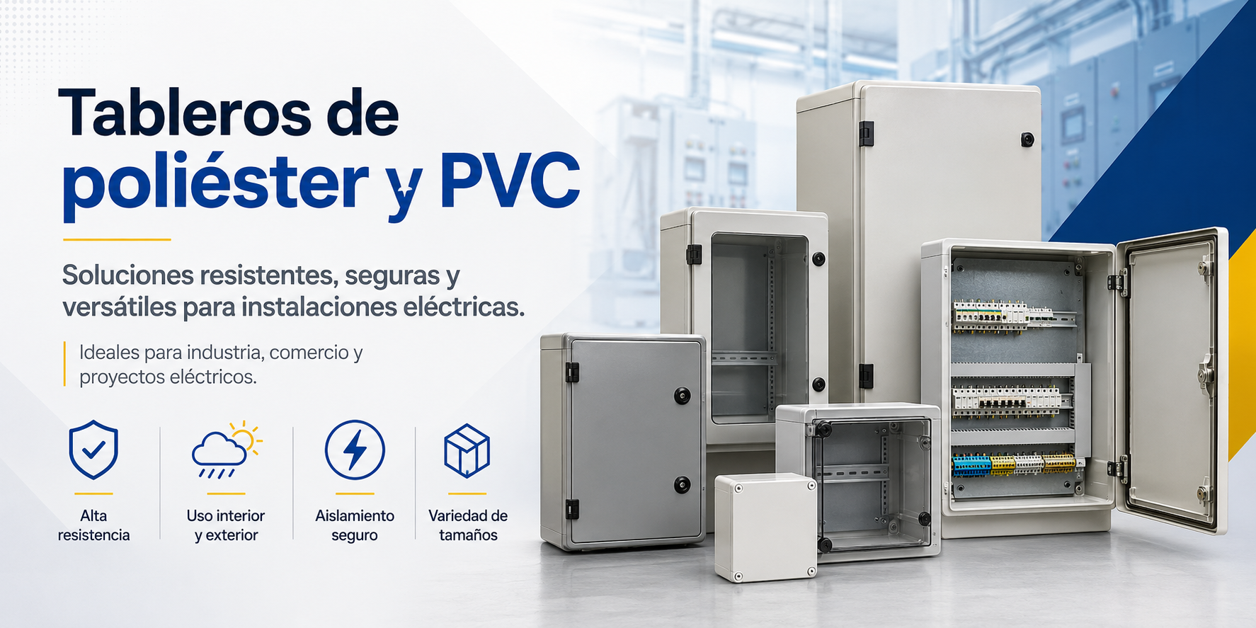 Autosoportados Paneles Electricos